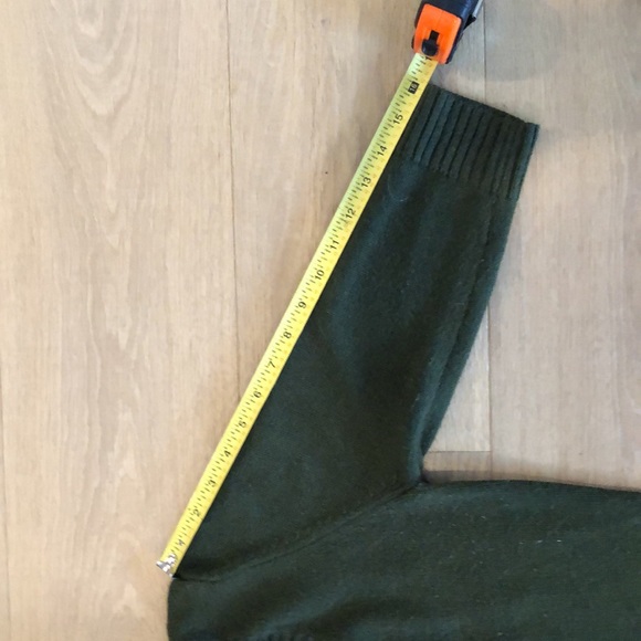 London Times Dark Green Sweater Dress - Picture 8 of 9